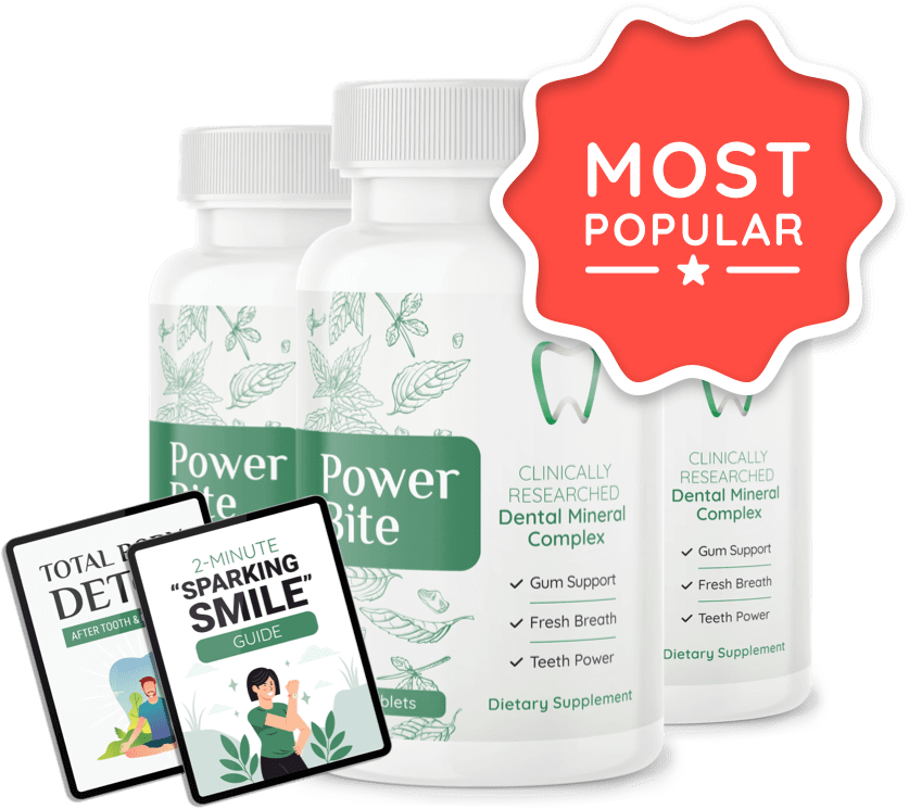 Enhance your oral care with PowerBite's mineral-rich blend